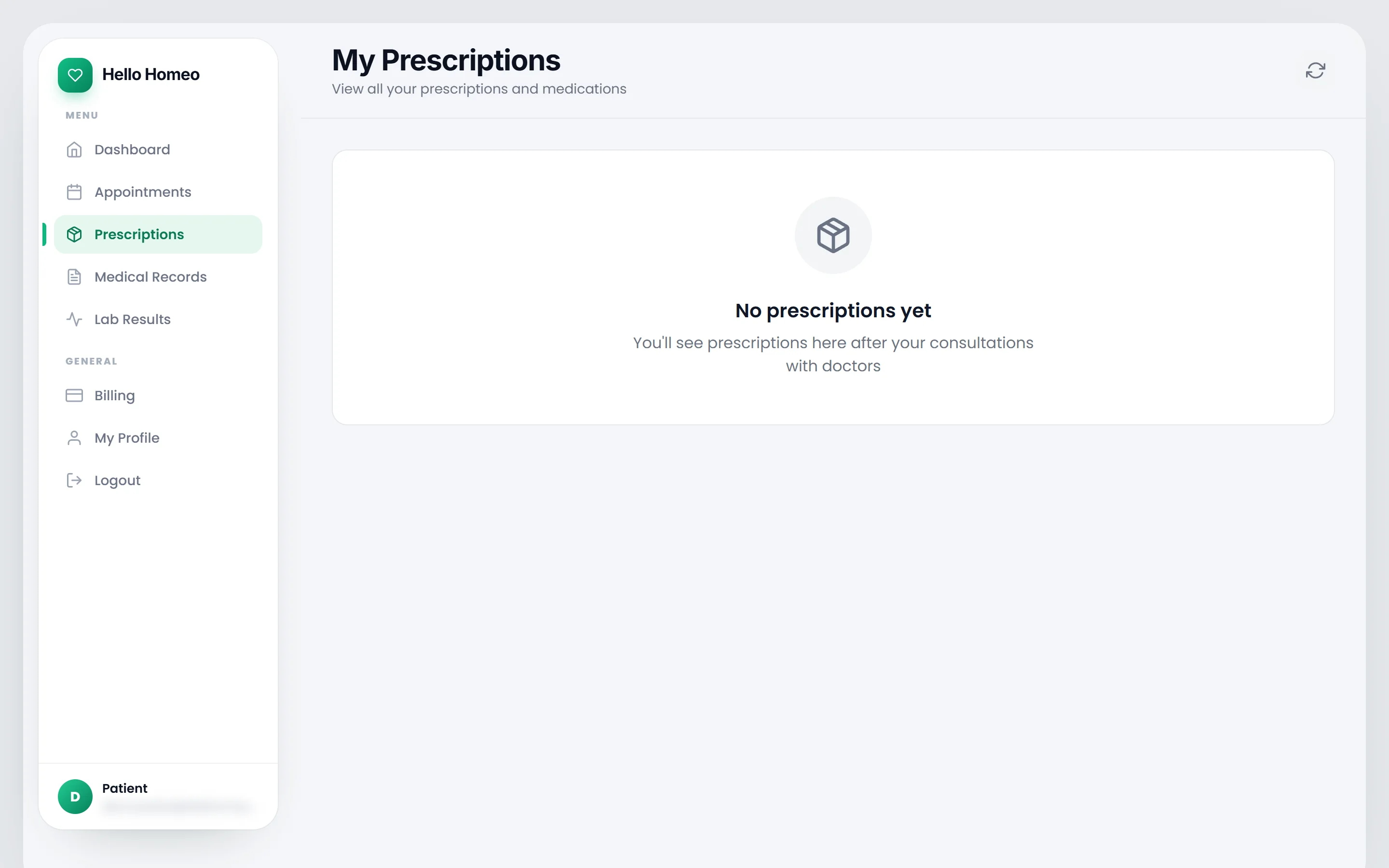 An expanded prescription card showing medications and their dispensing status